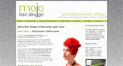 Desktop Screenshot of mojo-hairdesign.co.uk