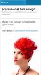 Mobile Screenshot of mojo-hairdesign.co.uk